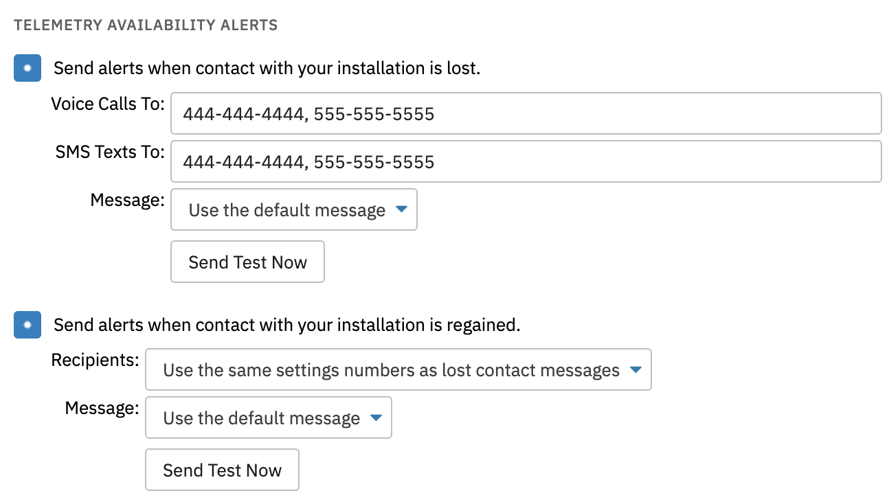 FrameFlow's Settings>Telemetry Settings section